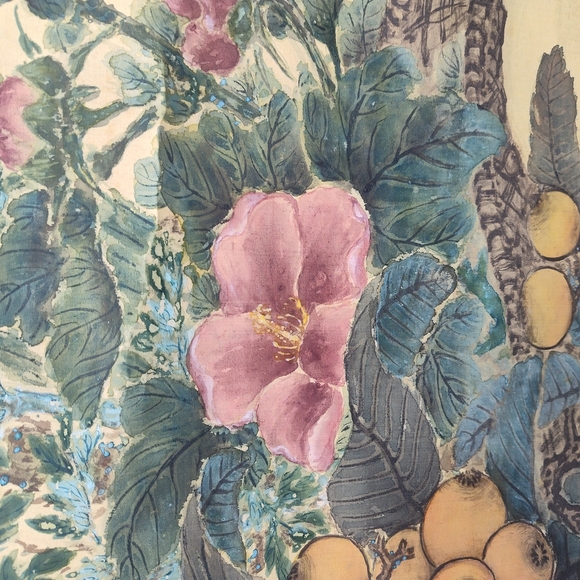 Zhang Xiong (Qing Dynasty) Hand Painted Silk On Paper Scroll, 1878 - Picture 4 of 15